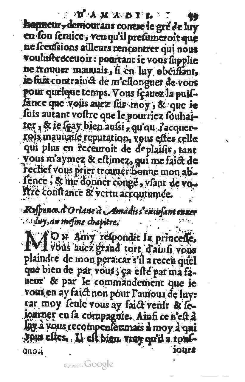 1567 - Jean Pygot - Trésor des Amadis - BM Lyon 1567 - Jean Pygot - Trésor des Amadis - BM Lyon