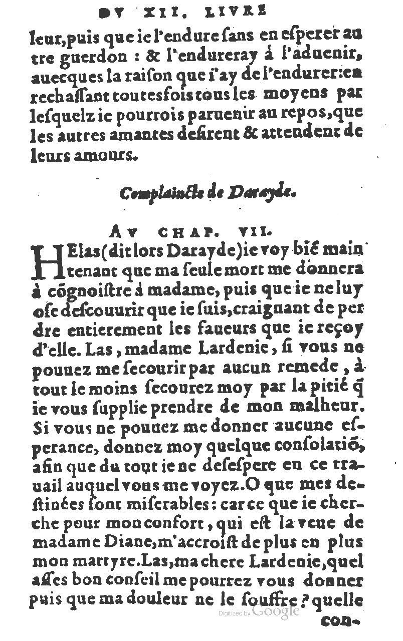 1582 - Jean Huguetan - Trésor des Amadis T. 1 - BM Lyon