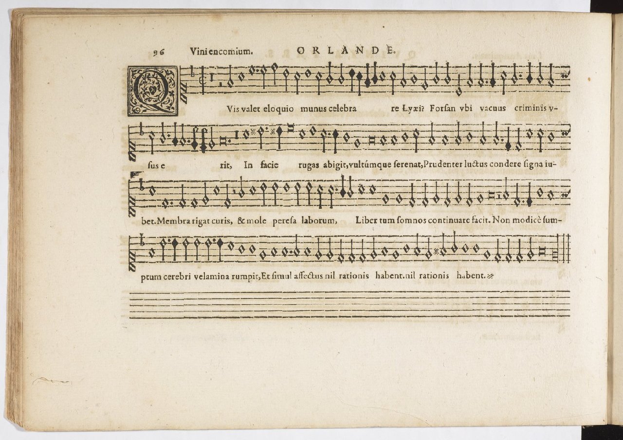 1594 - Paul Marceau - Trésor de musique d&#039;Orlande de Lassus, Superius, Bassus, Tenor, Quinta pars - BnF