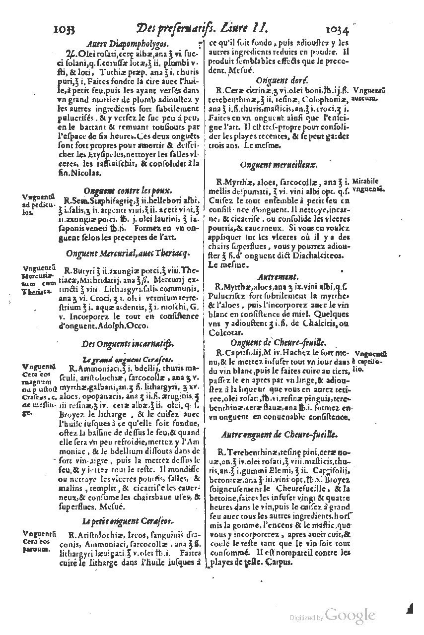 1616 - Étienne Gamonet - Grand trésor ou dispensaire - BSB Munich