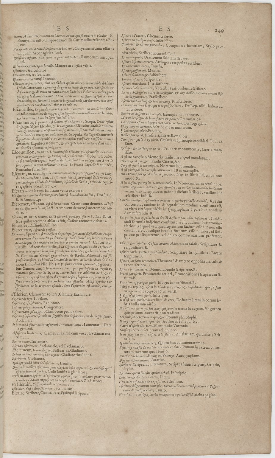 1606 - David Douceur - Trésor de la langue française - BnF