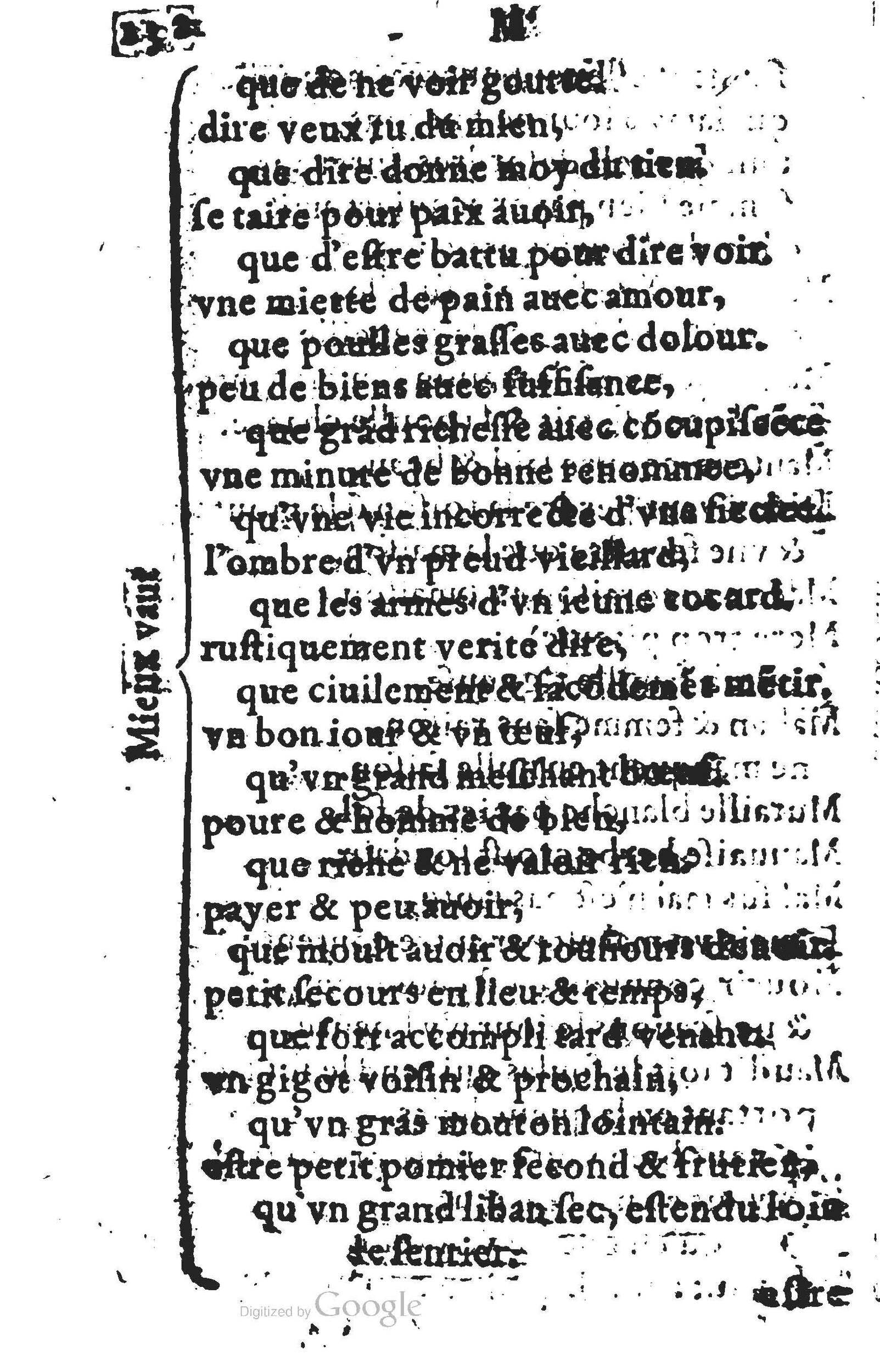 1578 - Nicolas Lescuyer - Trésor des sentences dorées - UGent