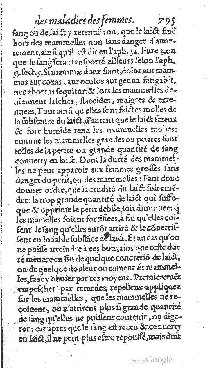 1585 - Jacques du Puis - Trésor des remèdes secrets pour les maladies des femmes - BnF