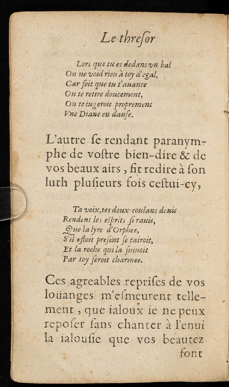 1597 - Thibaud Ancelin - Trésor d’amour - Stuttgart