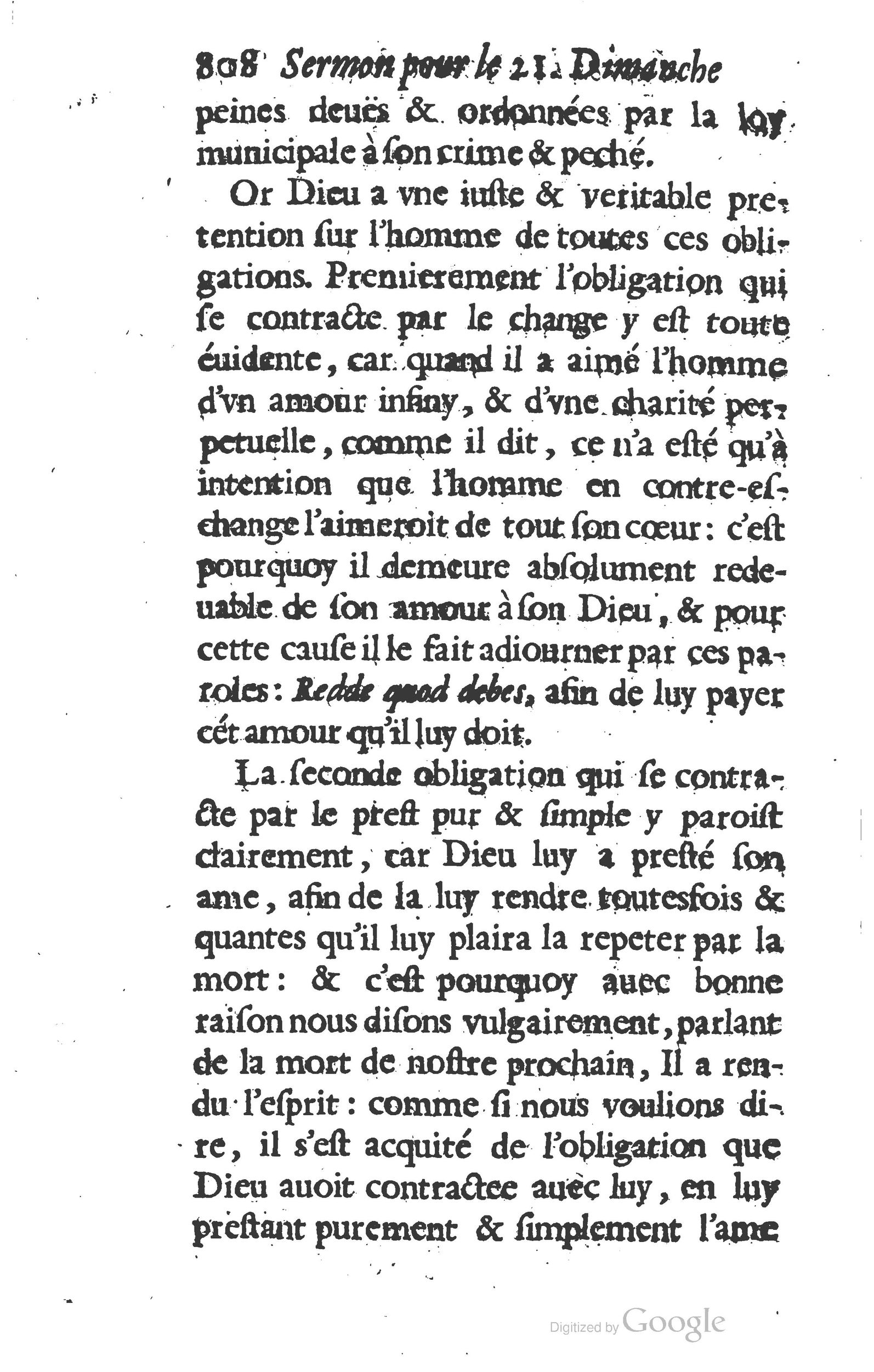 1629 - Manassés de Préaulx - Sermons ou Trésors de la piété chrétienne - BM Lyon