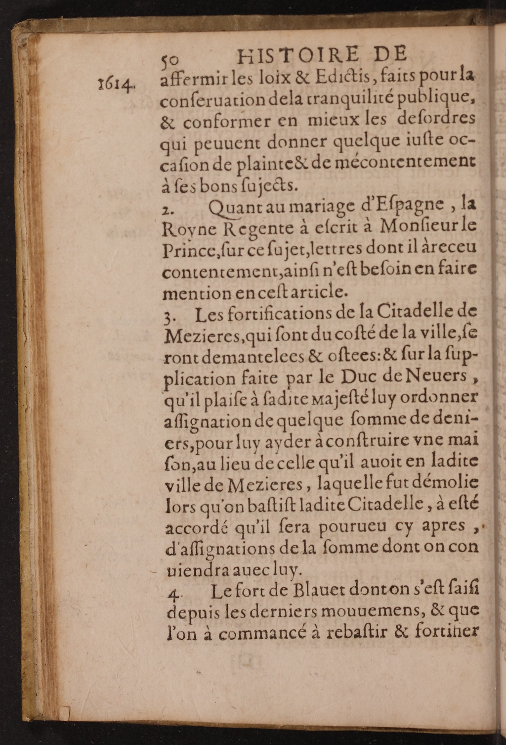 1626 - Joseph Bouillerot - Trésor de l’histoire générale de notre temps - BnF Arsenal