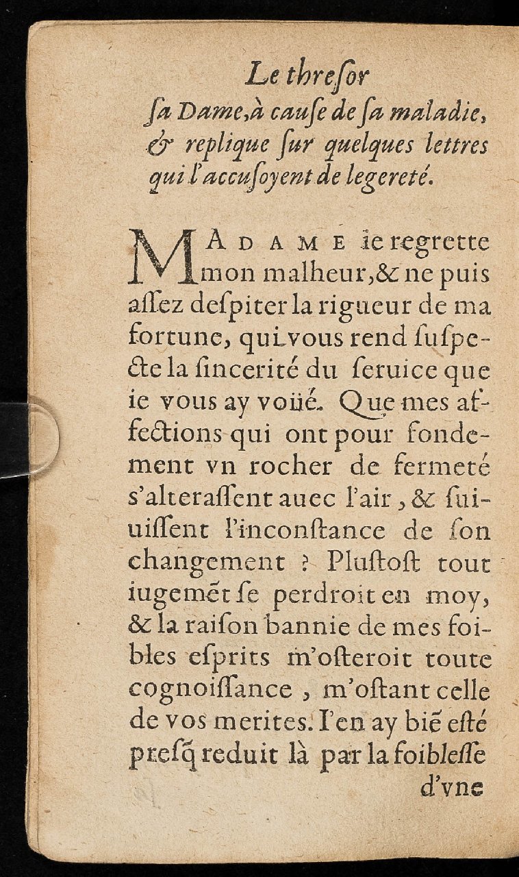 1597 - Thibaud Ancelin - Trésor d’amour - Stuttgart
