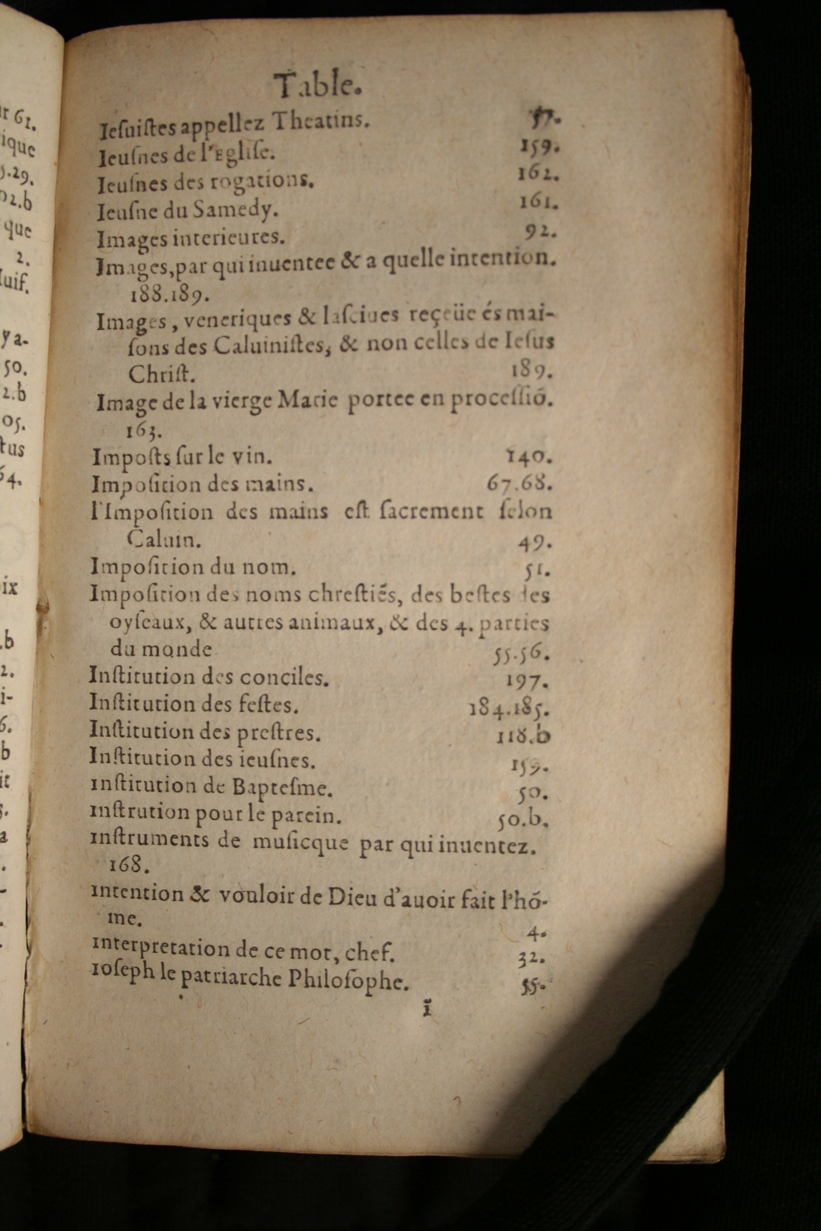 1586 - Jean Parant - Trésor de l’Église catholique et de vérité - BM Bordeaux