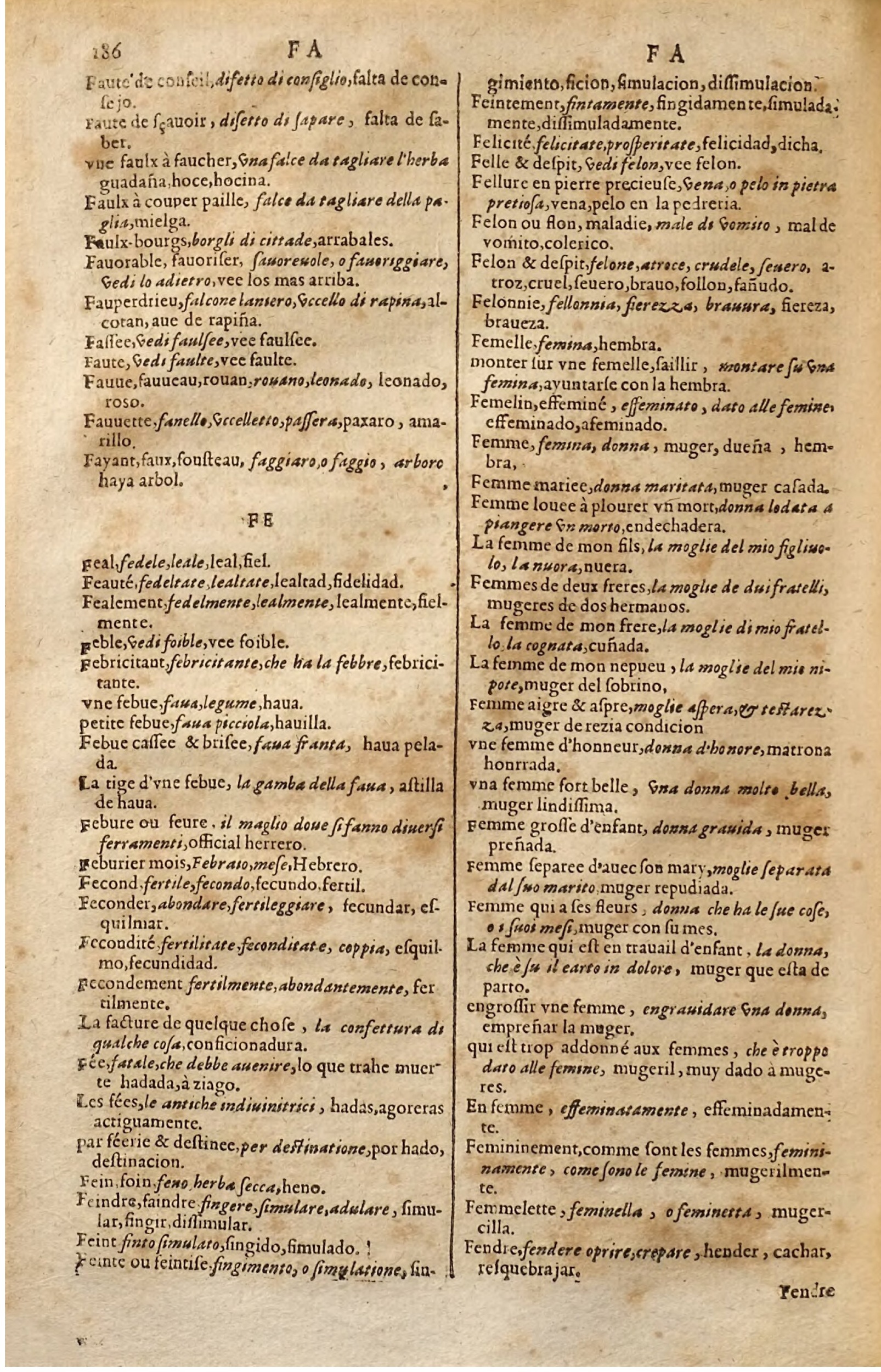 1627 - Jacques Crespin - Trésor des trois langues (Seconde partie) - Regensburg