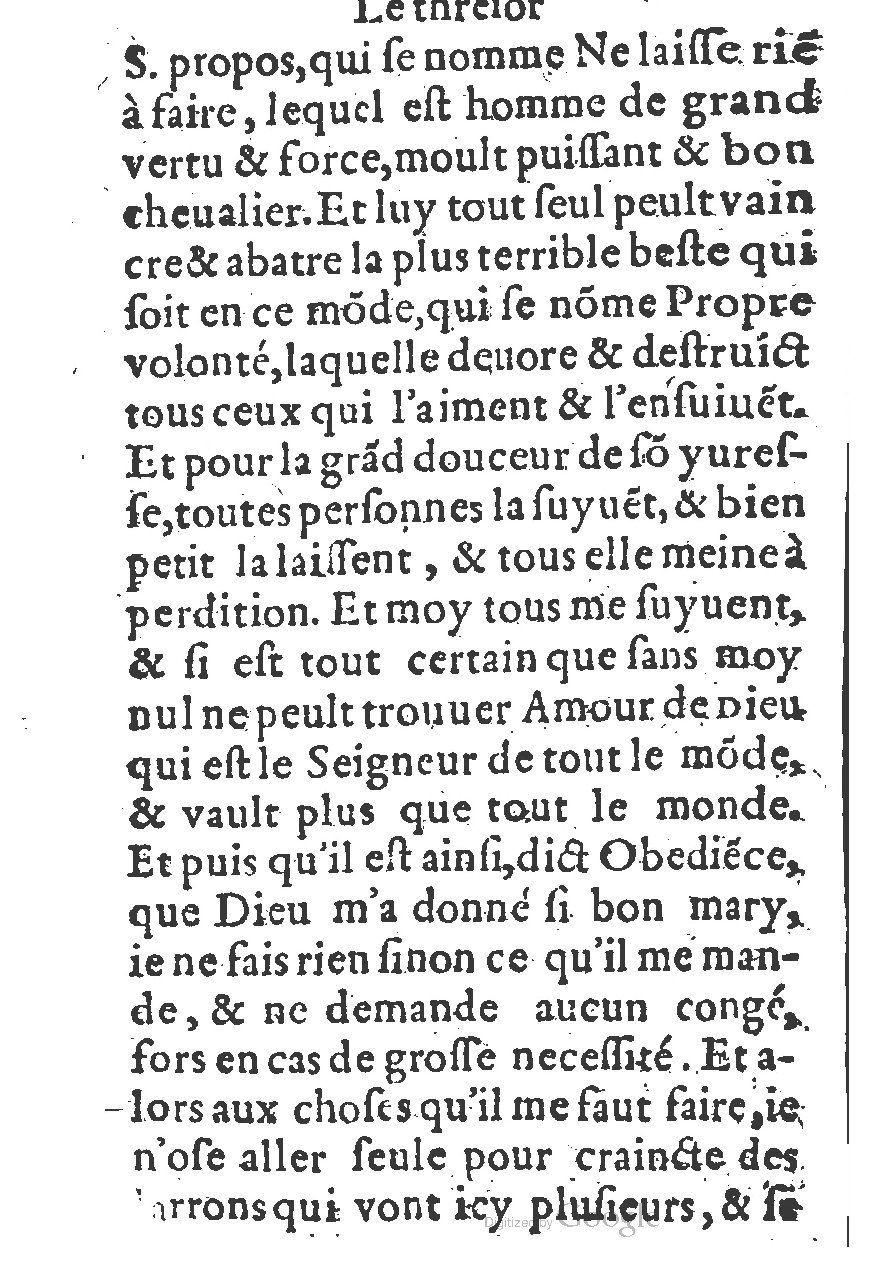 1578 - Guillaume Chaudière - Trésor de dévotion traitant de plusieurs belles vertus - BM Lyon