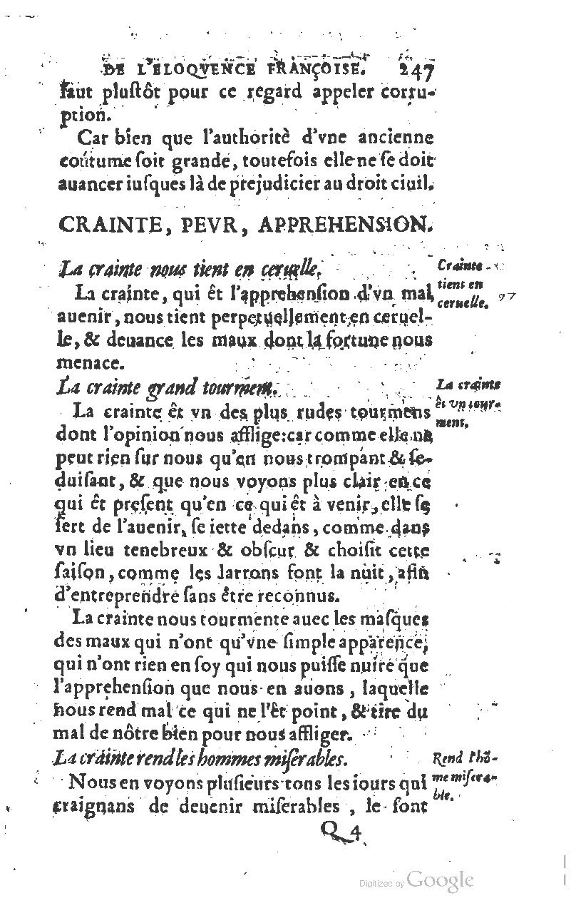 1610 - Louis Coste - Trésor de l’éloquence française (Seconde partie) - BM Lyon