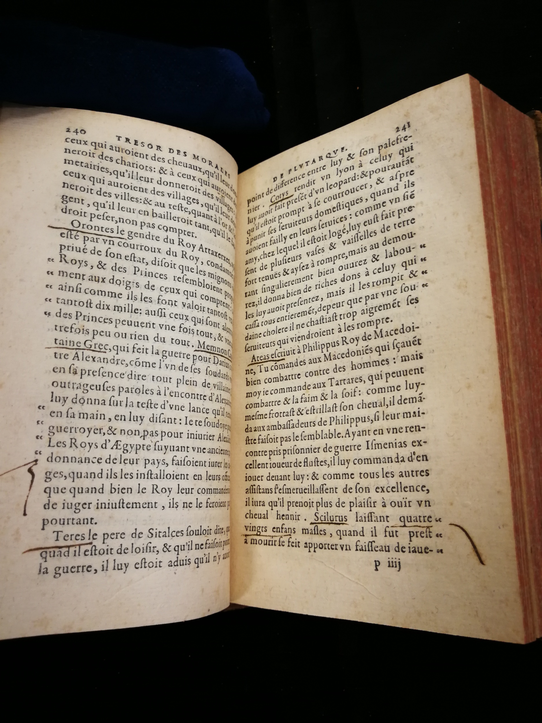 1577 - Jean Poupy - Trésor des morales de Plutarque - Les Méjanes, Aix-en-Provence 1577 - Jean Poupy - Trésor des morales de Plutarque - Les Méjanes, Aix-en-Provence