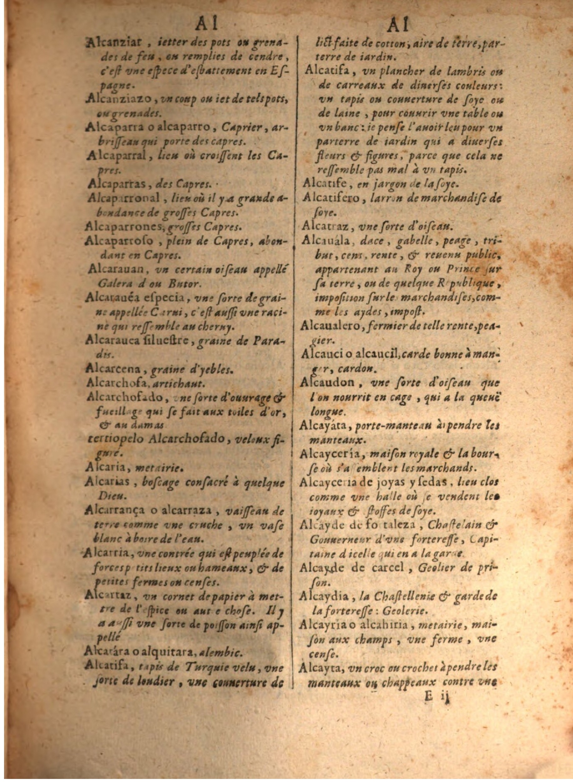 1645 - A. de Sommaville et A. Courbé - Trésor des deux langues espagnole et française - BSB Munich