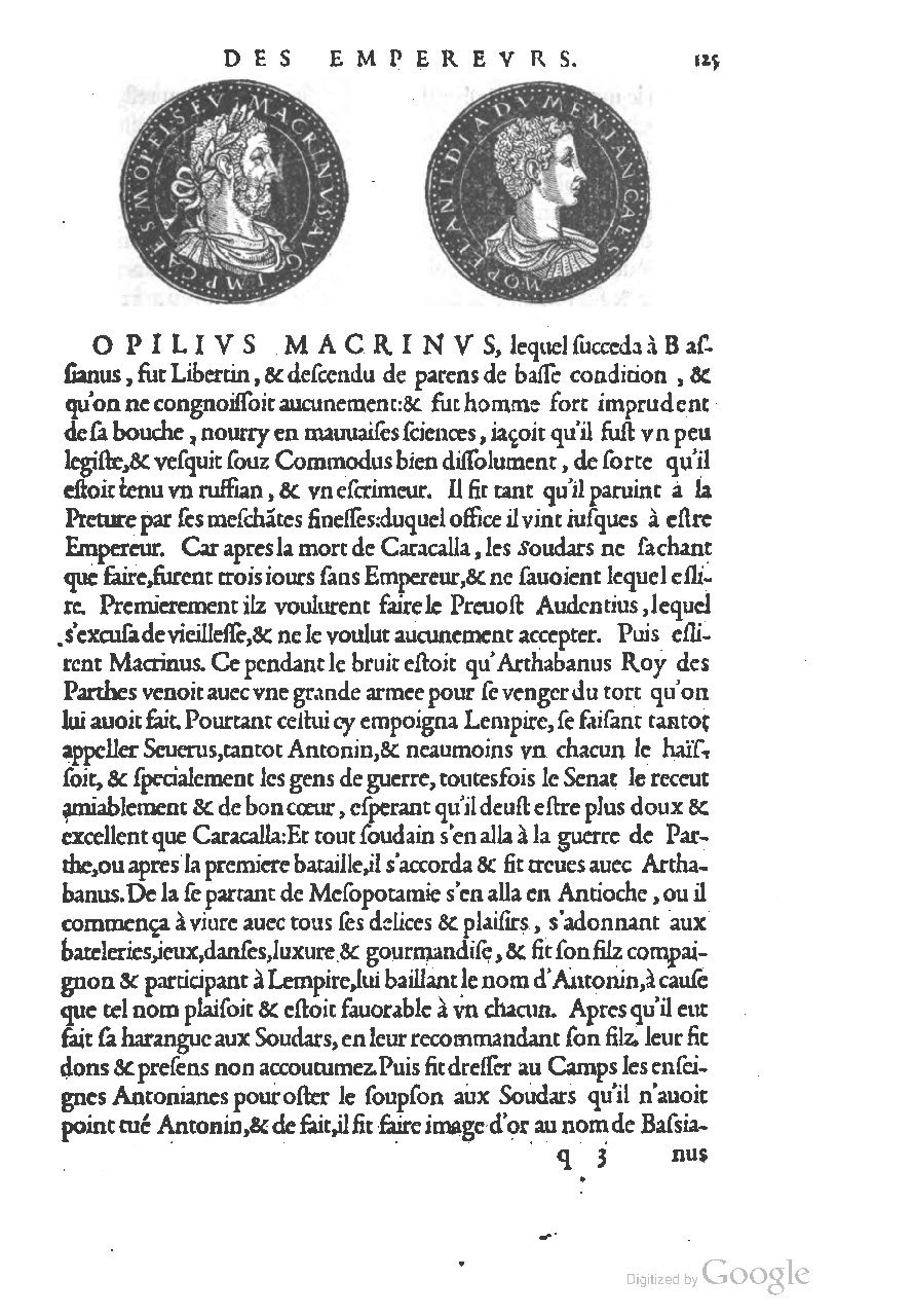 1553 - Jacopo Strada et Thomas Guérin - Épitome du Trésor des antiquités - UGent