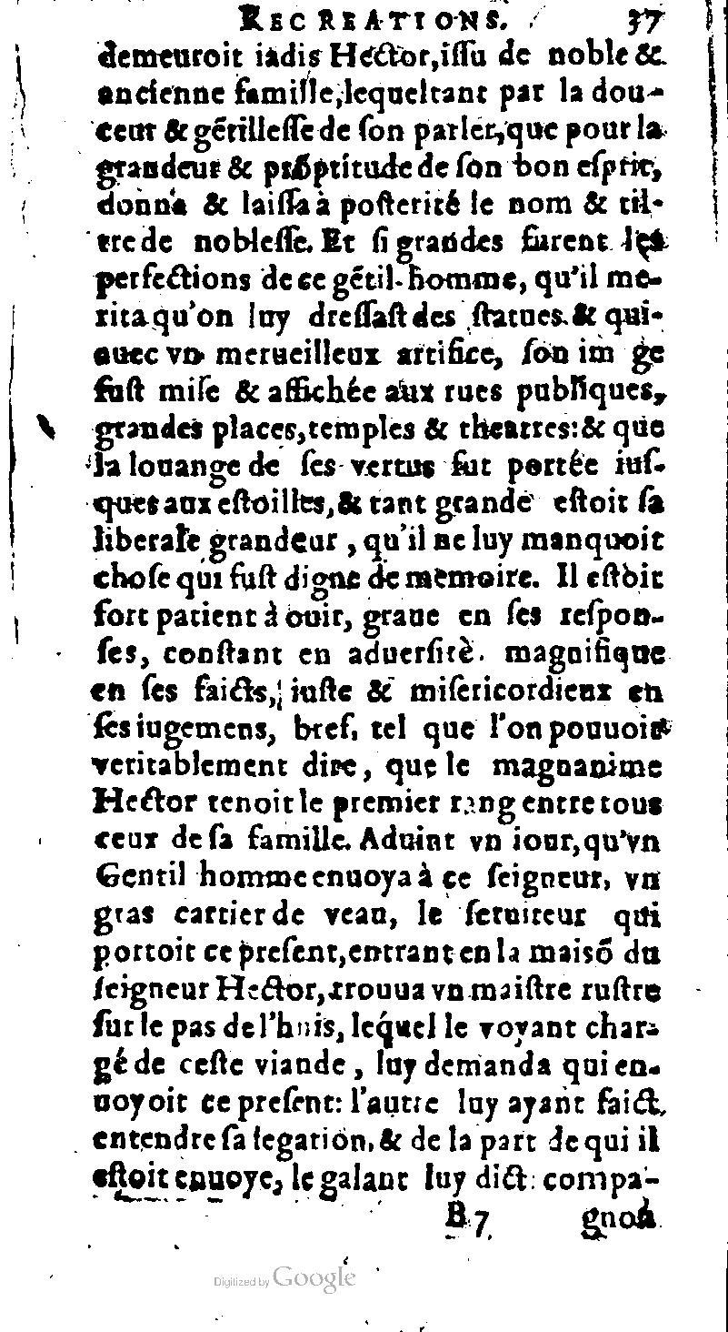 1616 - Balthazar Bellère - Trésor des récréations - NK ČR Prague 1616 - Balthazar Bellère - Trésor des récréations - NK ČR Prague