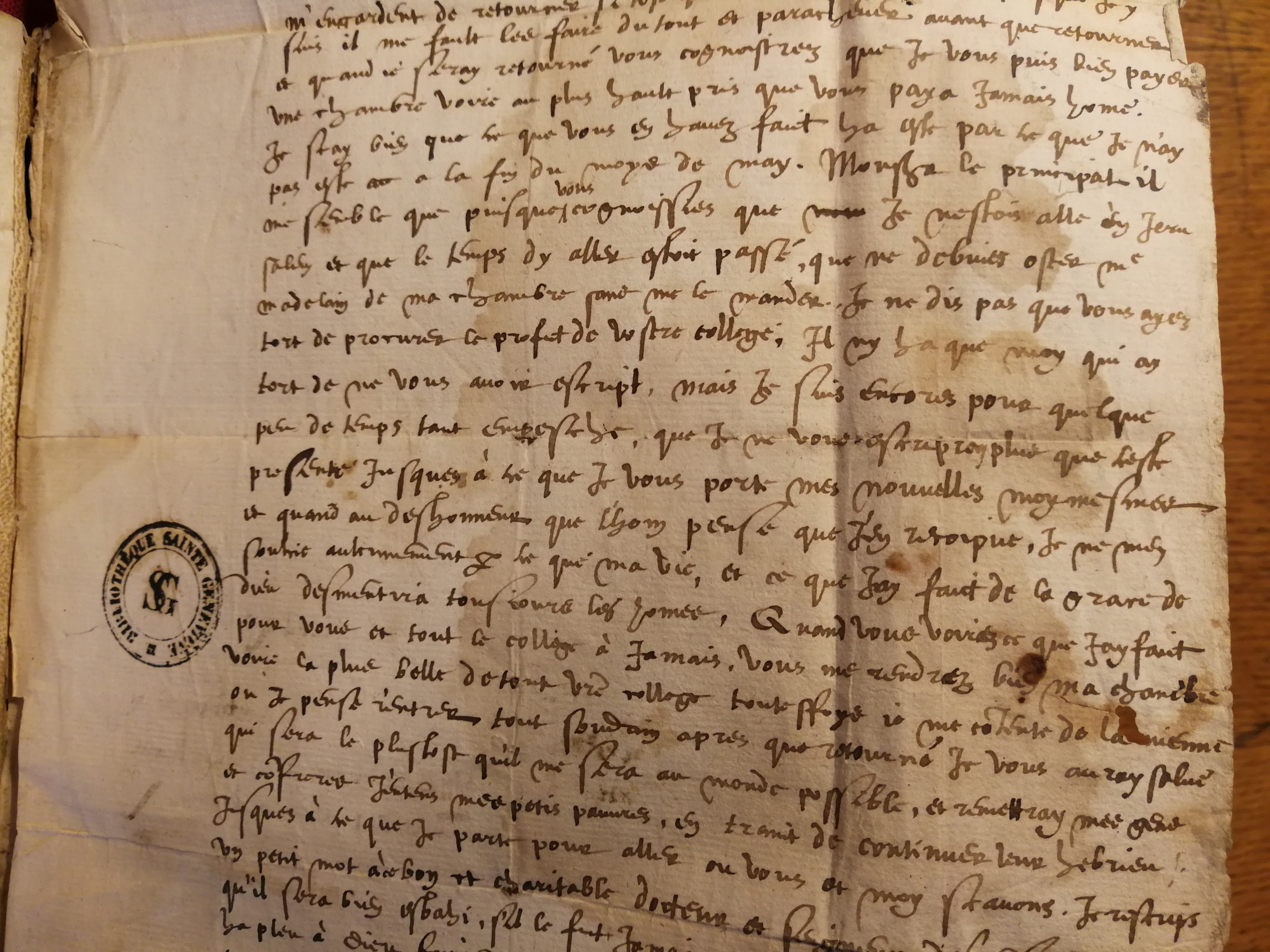 1578 - Nicolas Chesneau - Trésor et entière histoire de la triomphante victoire du corps de Dieu sur l’esprit malin - Bibliothèque Sainte-Geneviève