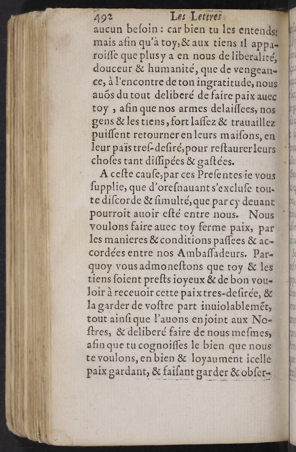 1624 - Jacques Cailloué - Secrétaire des secrétaires ou le Trésor de la plume française - BnF
