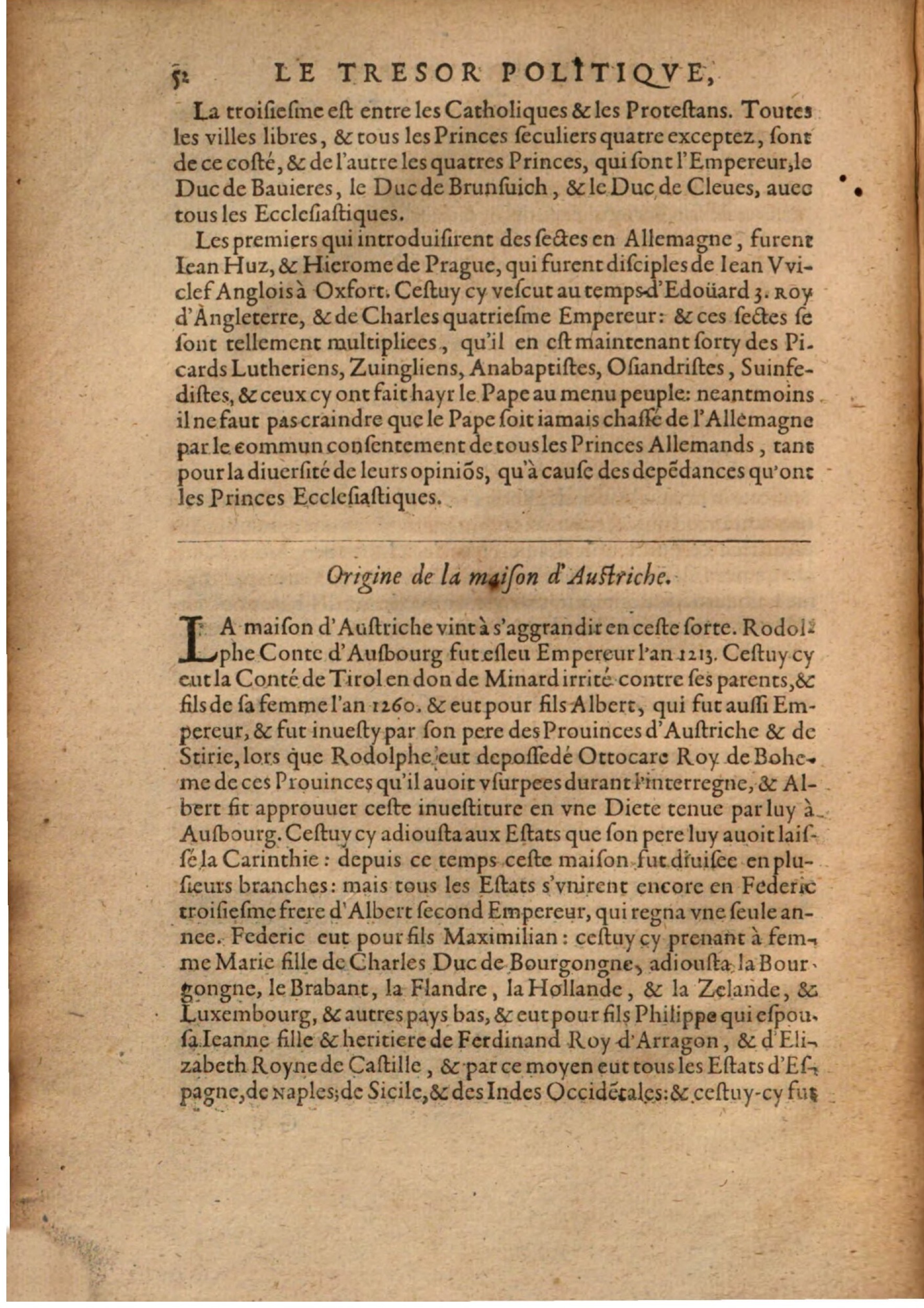 1608 - Thierry Rolin - Trésor politique - Augsbourg