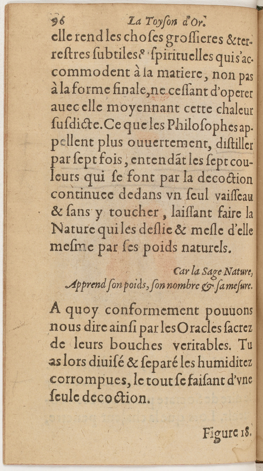 1612 - Charles Sevestre - Toison d’or ou la fleur des Trésors - BnF