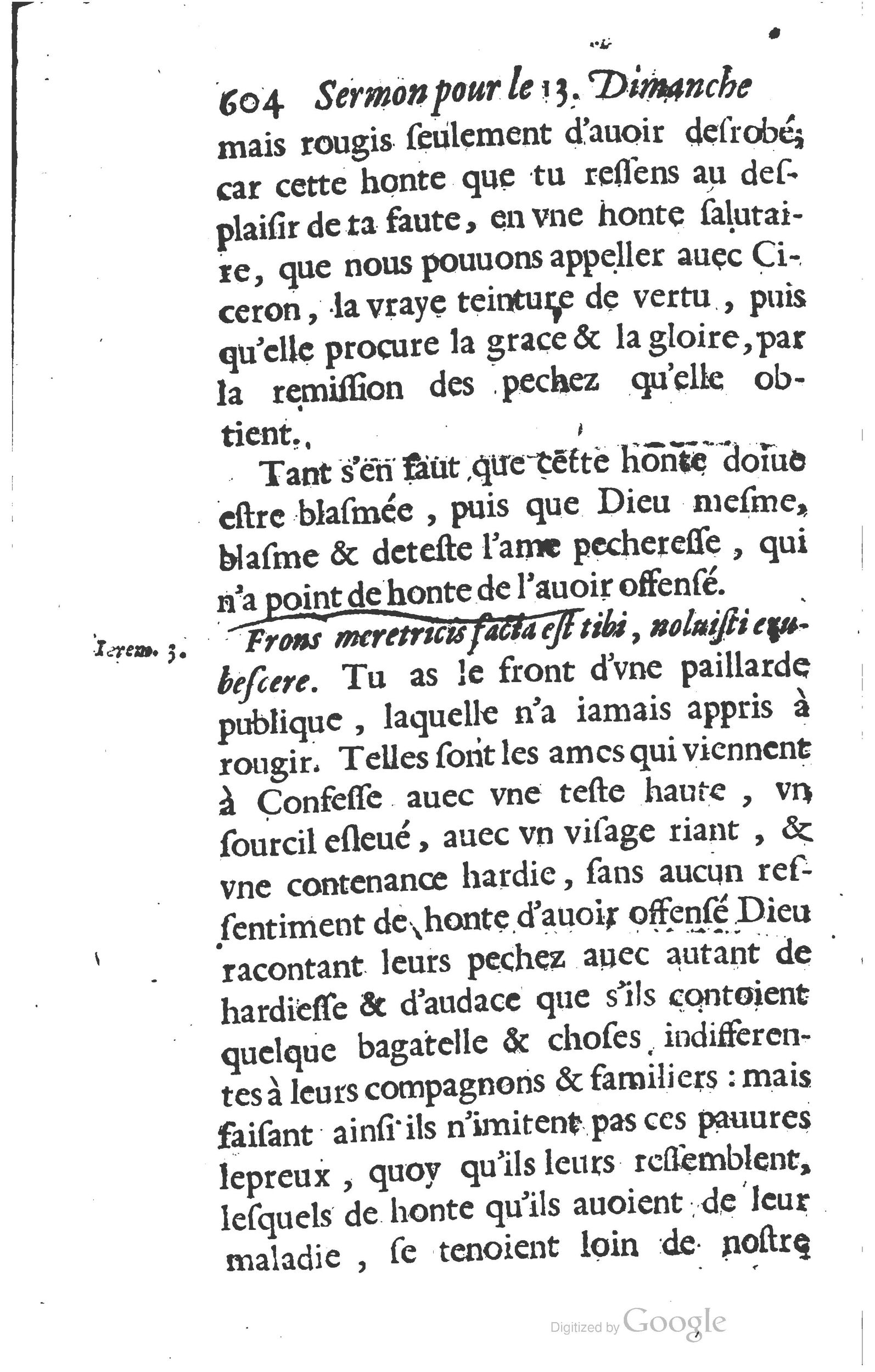 1629 - Manassés de Préaulx - Sermons ou Trésors de la piété chrétienne - BM Lyon