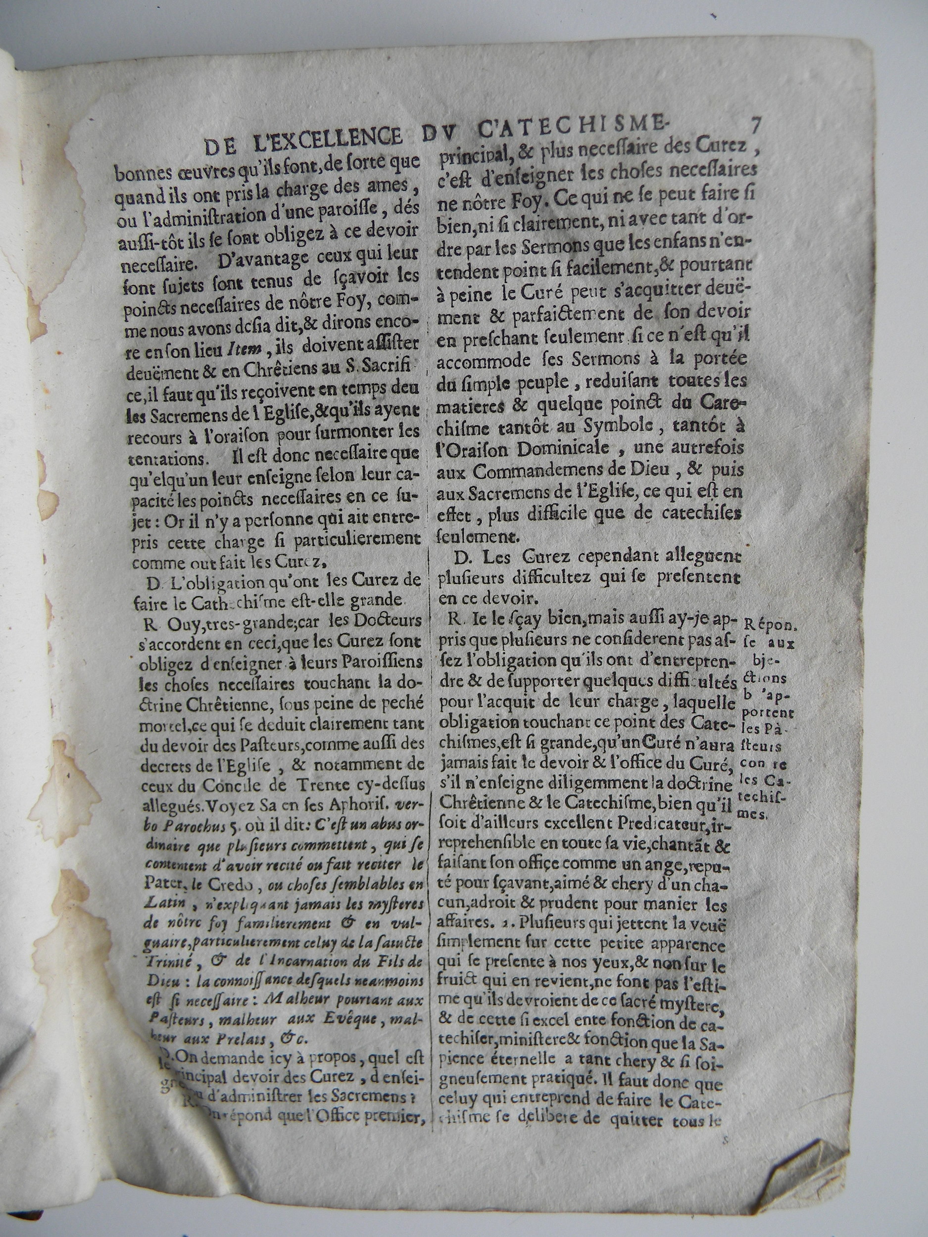 1595 - Guillaume Machuel - Trésor de la doctrine chrétienne - Verneuil-sur-Avre 1595 - Guillaume Machuel - Trésor de la doctrine chrétienne - Verneuil-sur-Avre