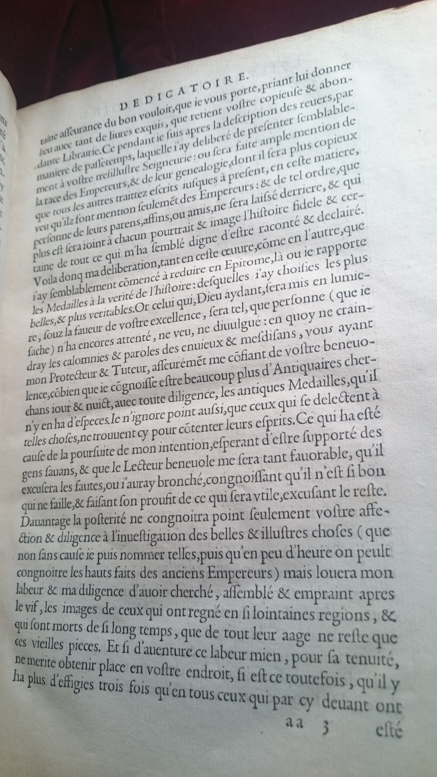 1553 - Jacopo Strada et Thomas Guérin - Épitome du Trésor des antiquités - BM Amiens