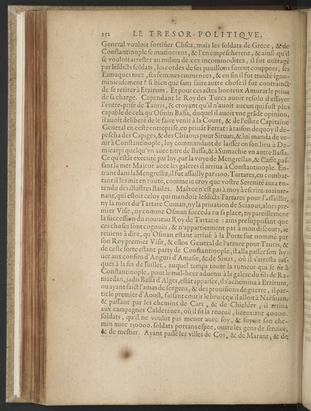 1608 - Nicolas Du Fossé - Trésor politique - BnF Tolbiac
