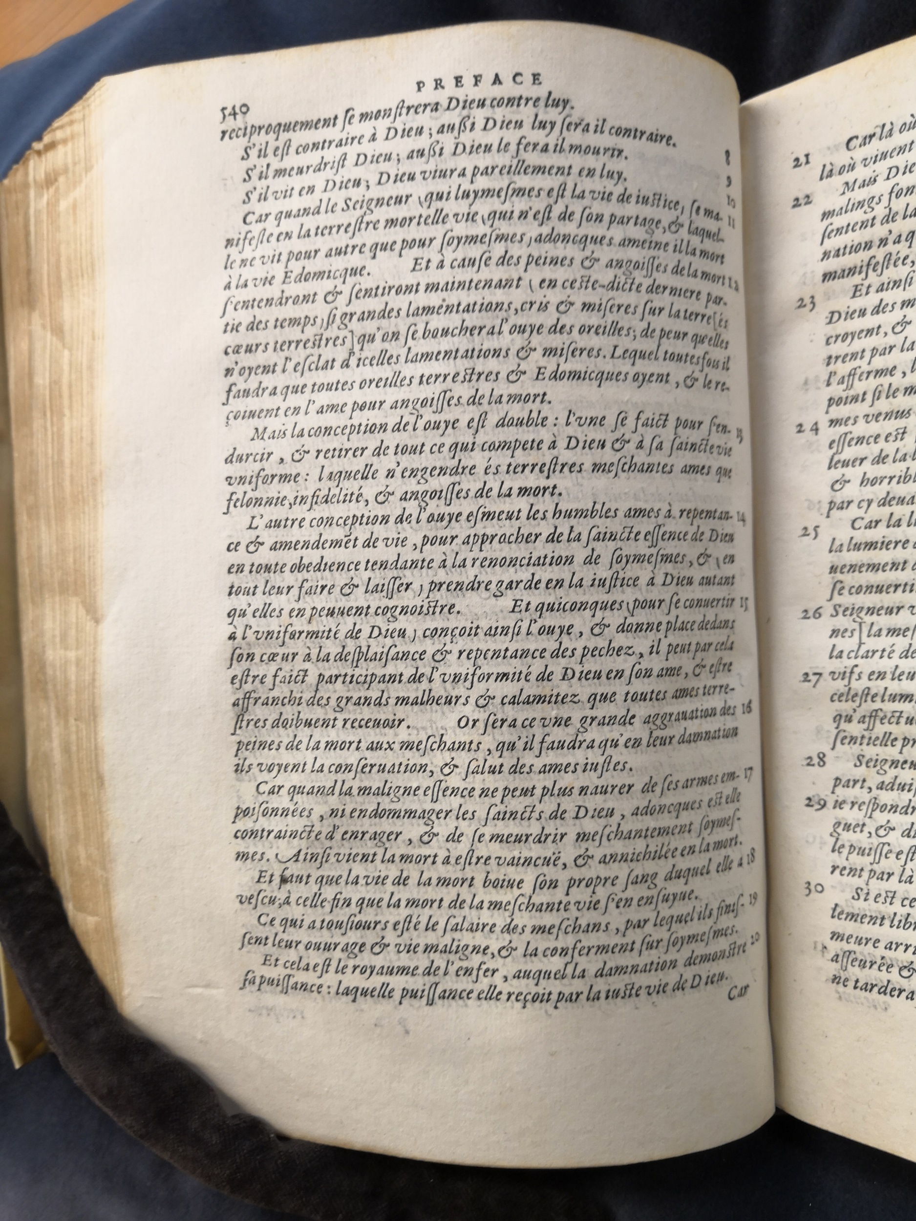 1581c. - Christophe Plantin - Le Livre des témoignages du Trésor caché au champ - Anvers Musée Plantin-Moretus
