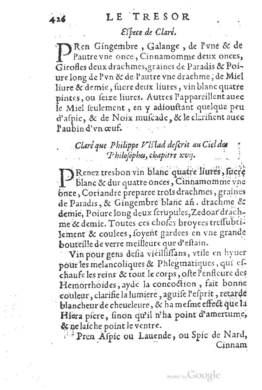 1557 - Antoine Vincent - Trésor d’Evonyme Philiatre - UC Madrid