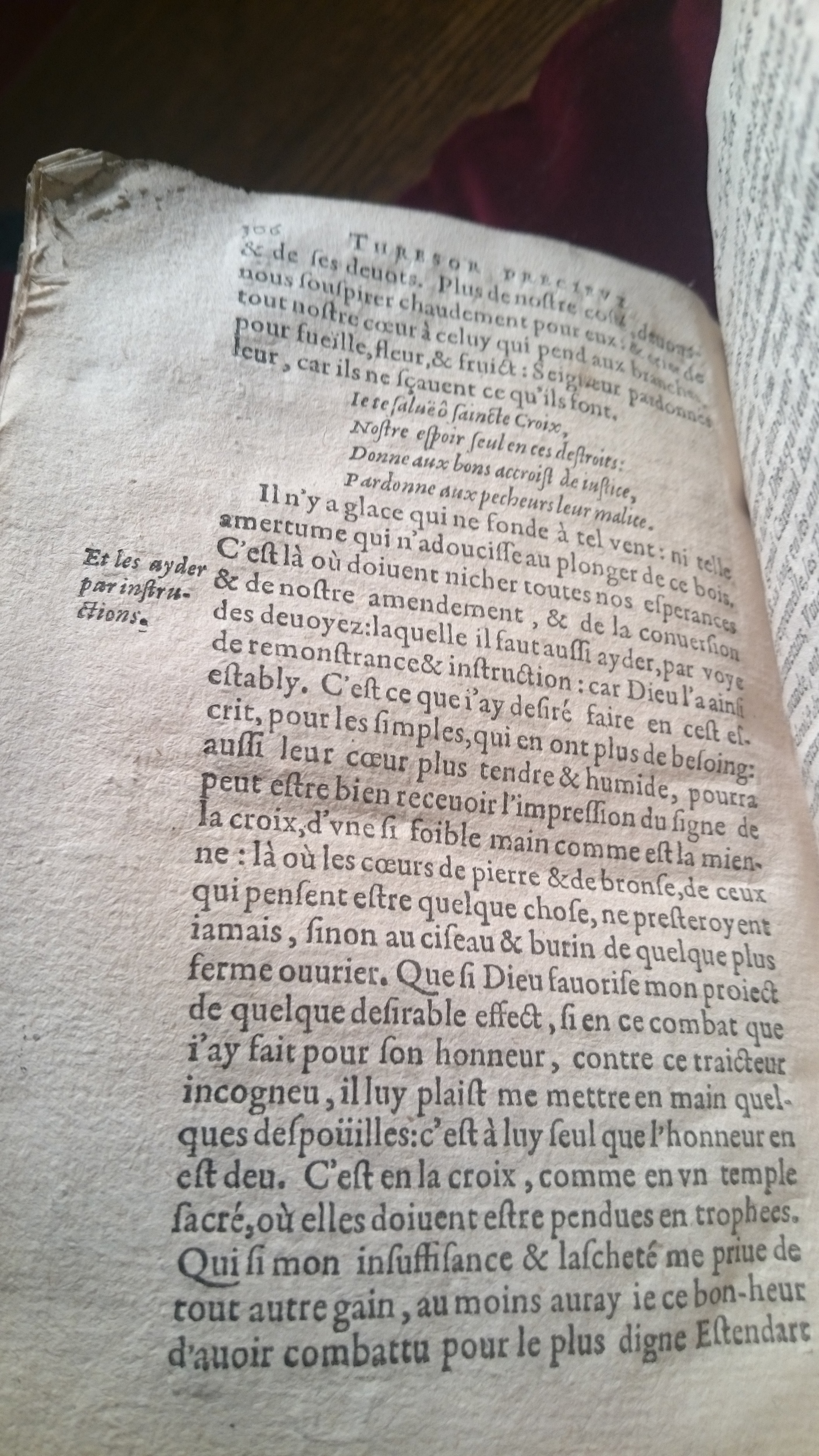 1613 - Claude Rigaud - Panthologie ou Trésor précieux de la sainte croix - BM Amiens