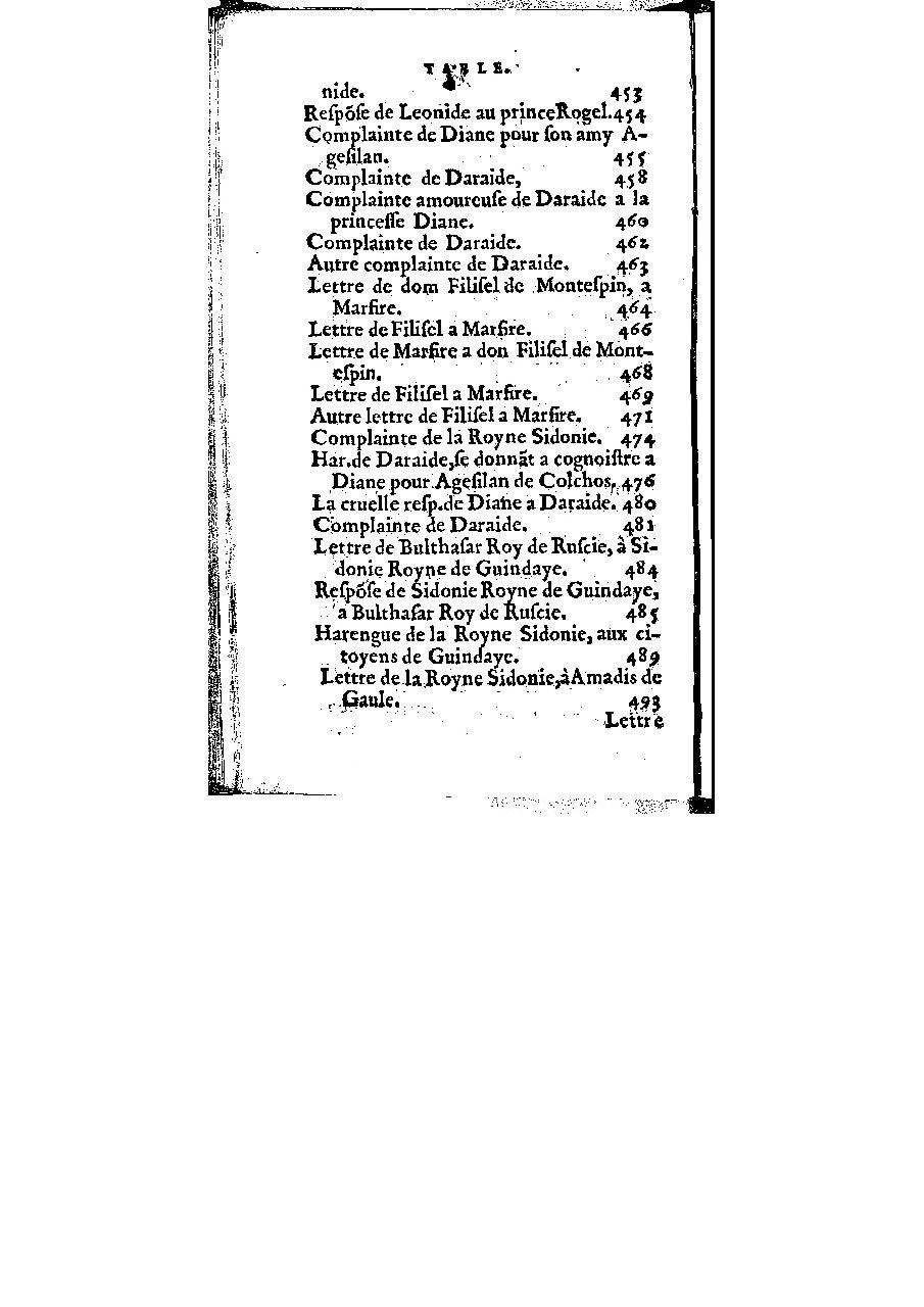 1572 - Veuve Gabriel Cotier - Trésor des Amadis - BM Lyon