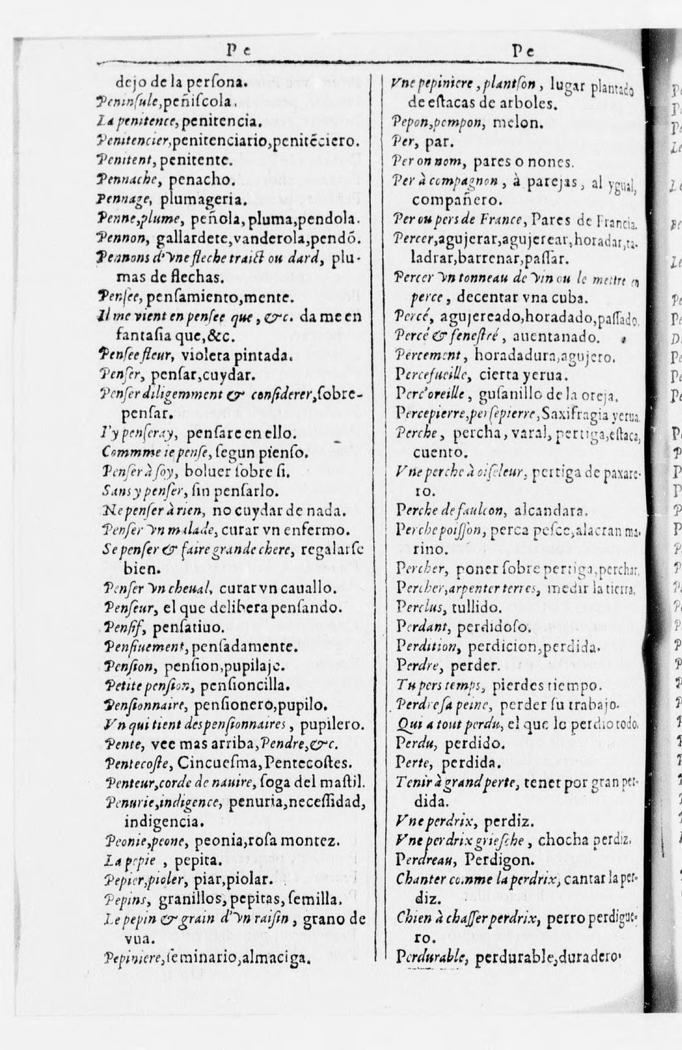 1616 - Veuve Marc Orry - Trésor des deux langues espagnole et française (Seconde partie) - BnF 1616 - Veuve Marc Orry - Trésor des deux langues espagnole et française (Seconde partie) - BnF