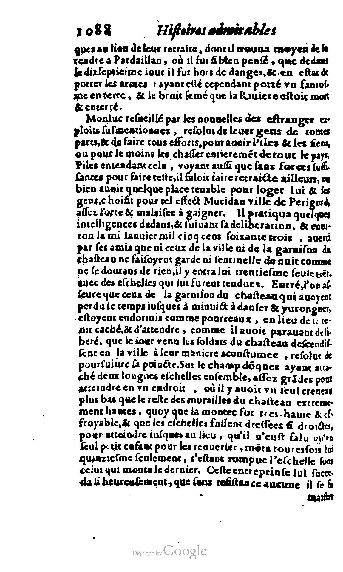 1620 - Samuel Crespin - Trésor d’histoires admirables et mémorables - BCU Lausanne