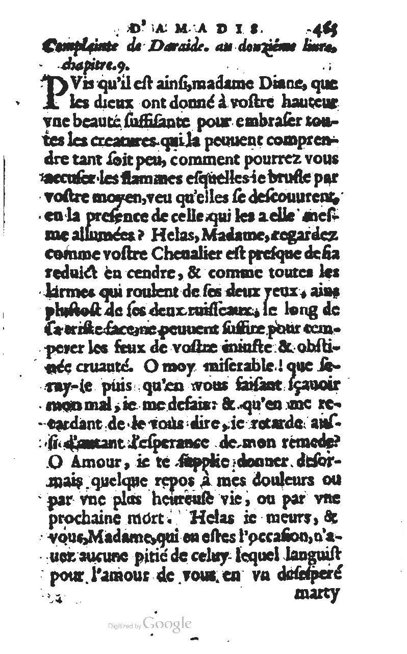 1567 - Jean Pygot - Trésor des Amadis - BM Lyon 1567 - Jean Pygot - Trésor des Amadis - BM Lyon