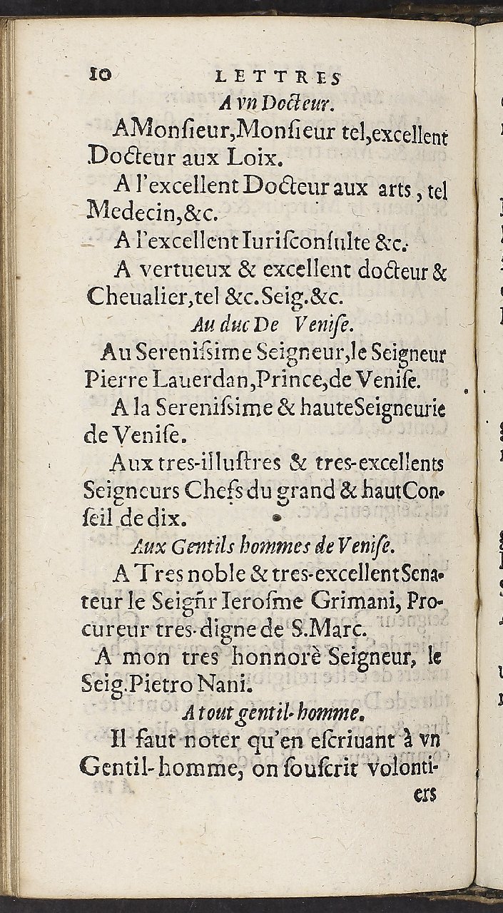 1597 - Jean Osmont - Trésor des secrétaires - Brno