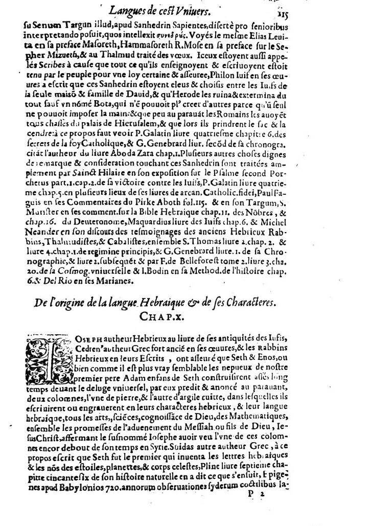 1613 - Matthieu Berjon - Trésor de l’histoire des langues de cet univers - BM Lyon