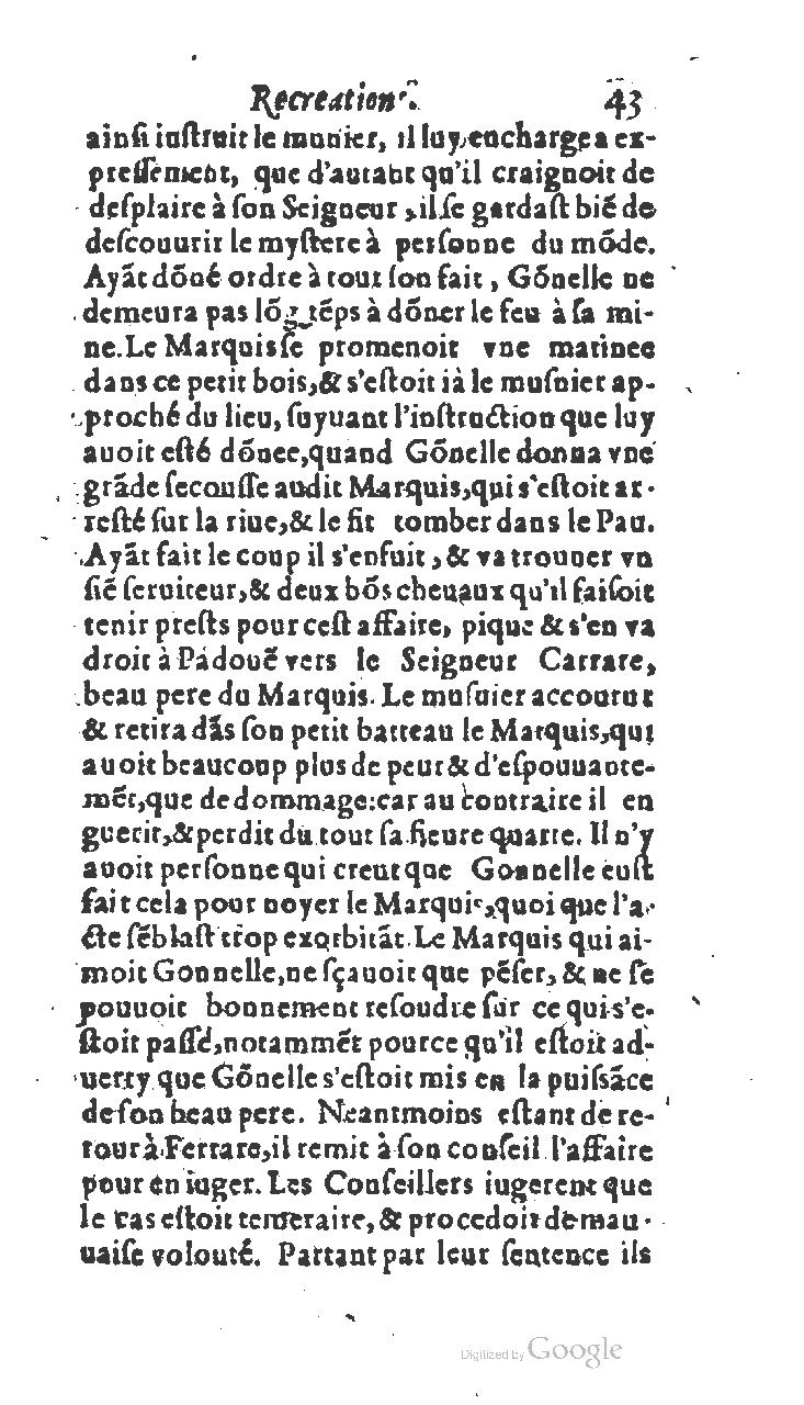 1611 - Jean Osmont - Trésor des récréations - BSB Munich