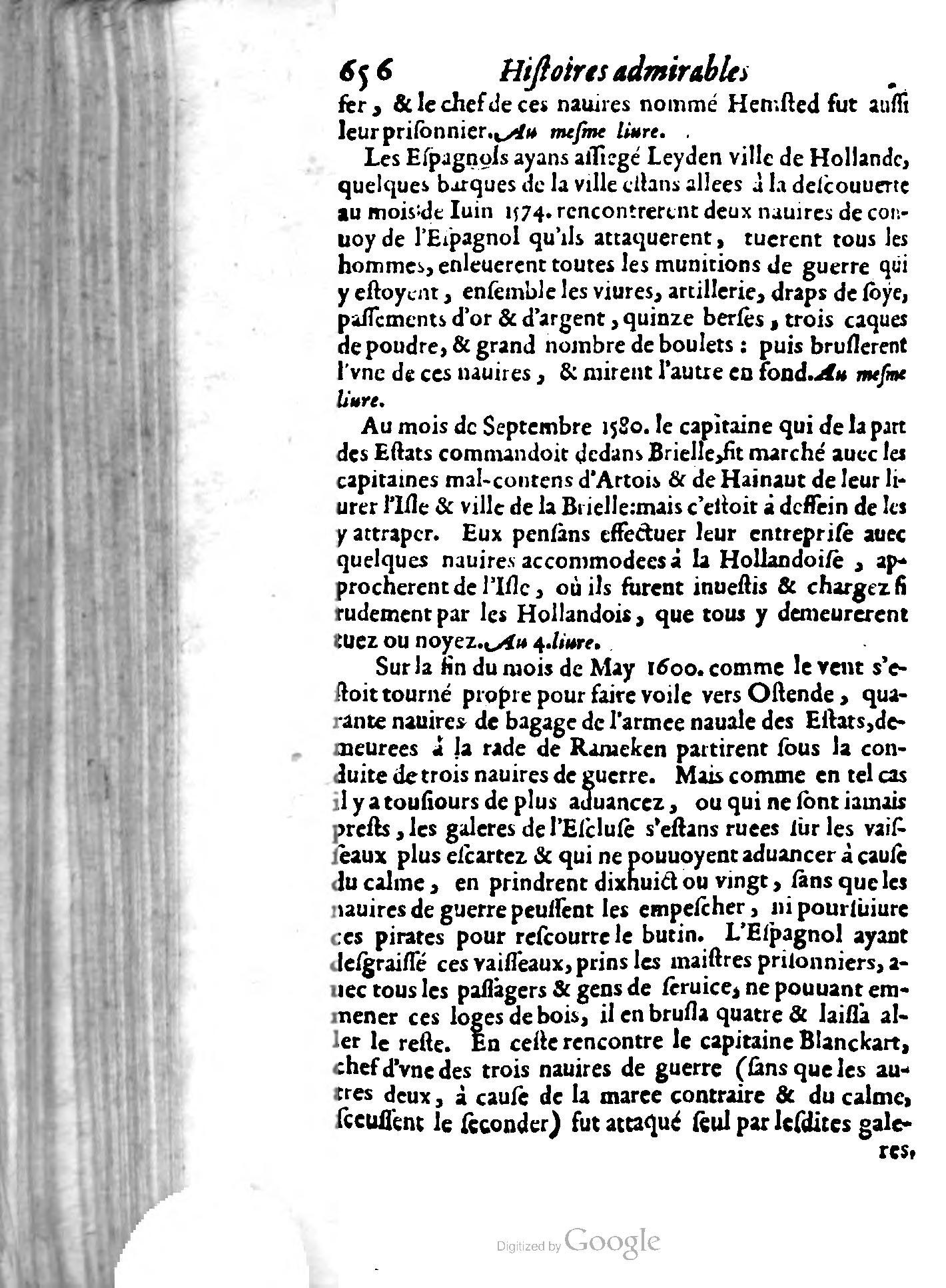 1620 - Samuel Crespin - Trésor d’histoires admirables et mémorables - BCU Lausanne