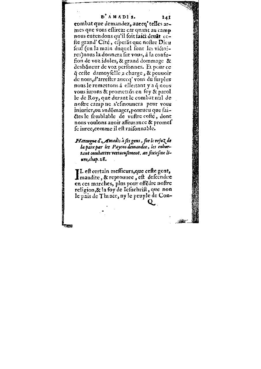 1572 - Veuve Gabriel Cotier - Trésor des Amadis - BM Lyon