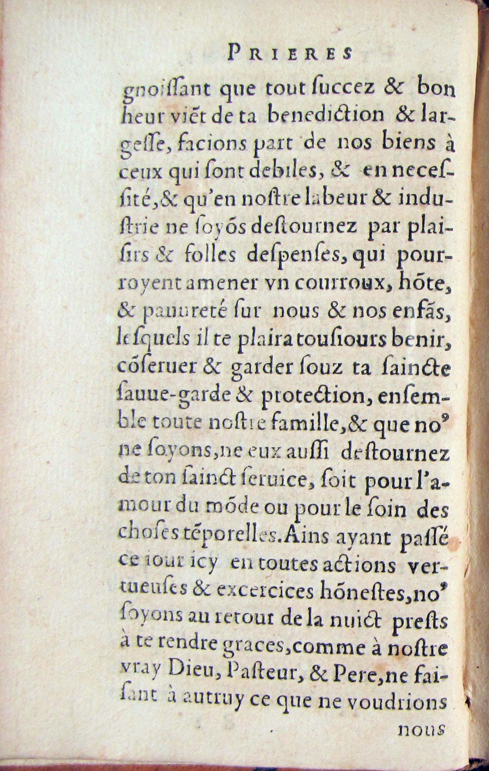 1572 - Antoine Certia - Trésor des prières, oraisons et instructions chrétiennes - Nîmes