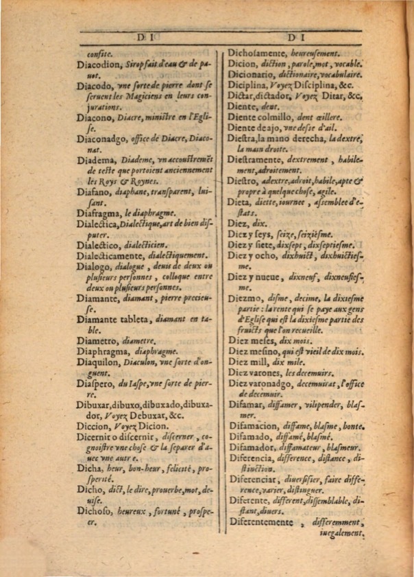 1607 - Marc Orry - Trésor des deux langues espagnole et française (Première et Seconde parties) - ÖNB Wien