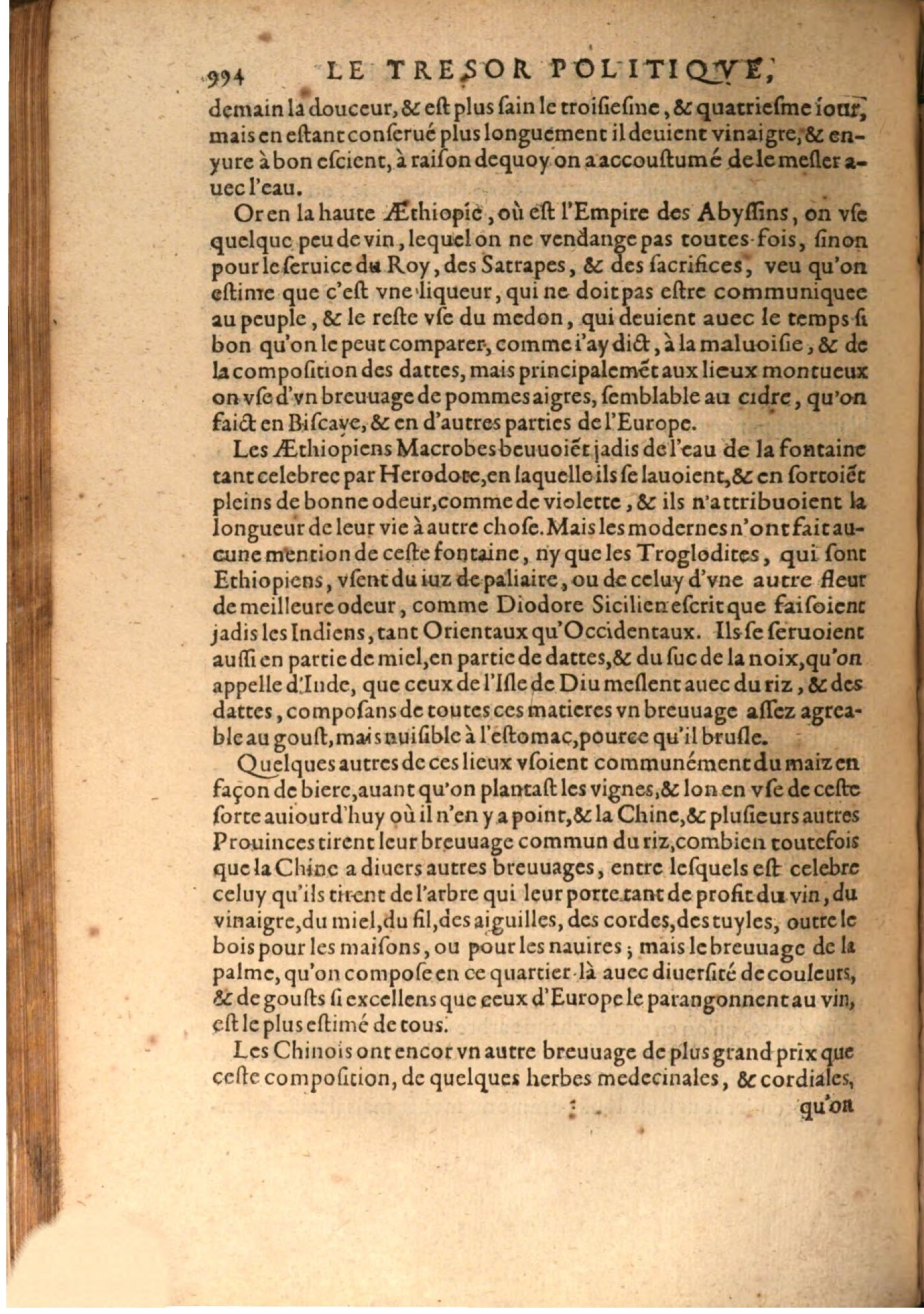 1608 - Nicolas Du Fossé - Trésor politique - BSB Munich