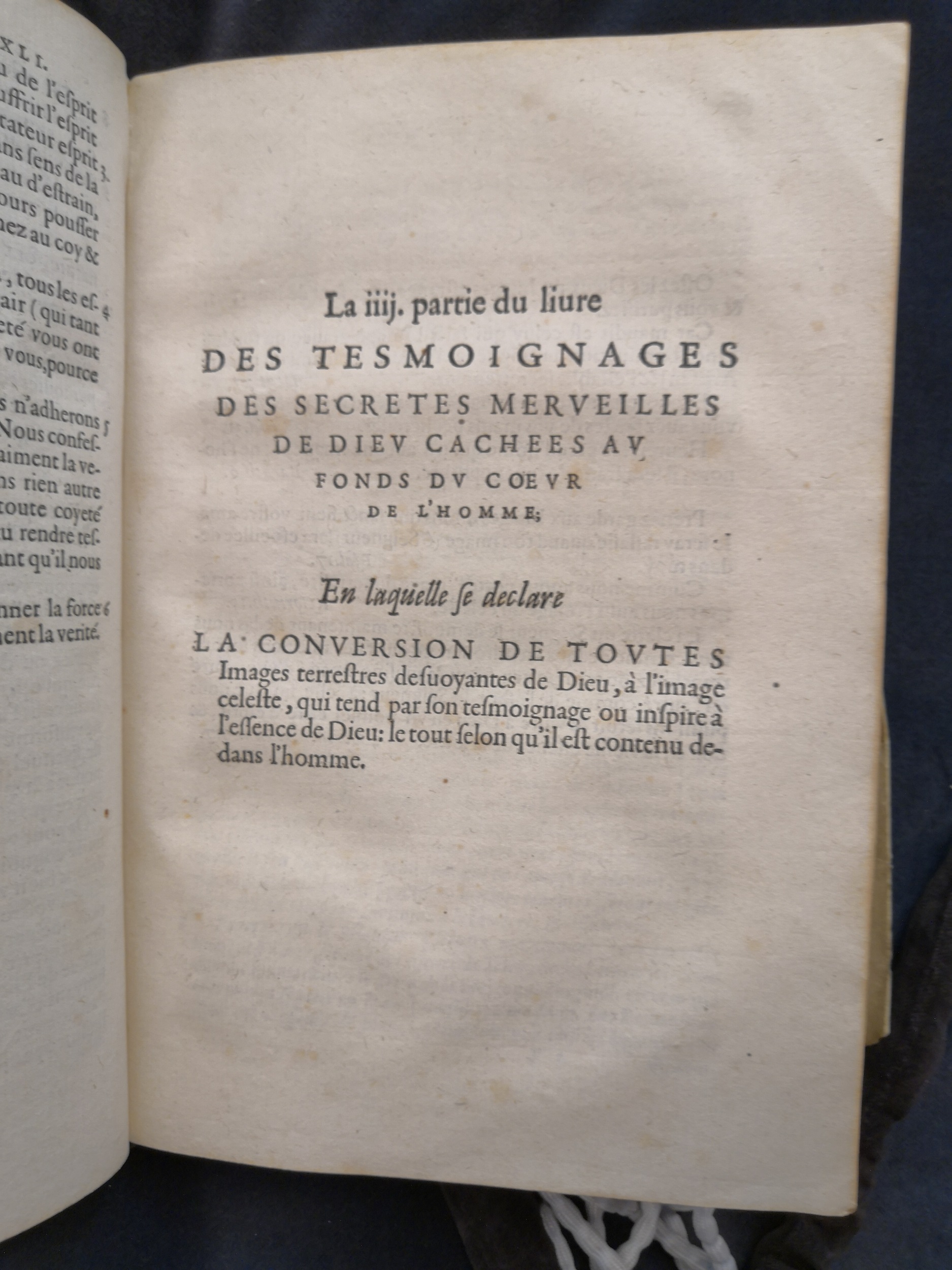 1581c. - Christophe Plantin - Le Livre des témoignages du Trésor caché au champ - Anvers Musée Plantin-Moretus