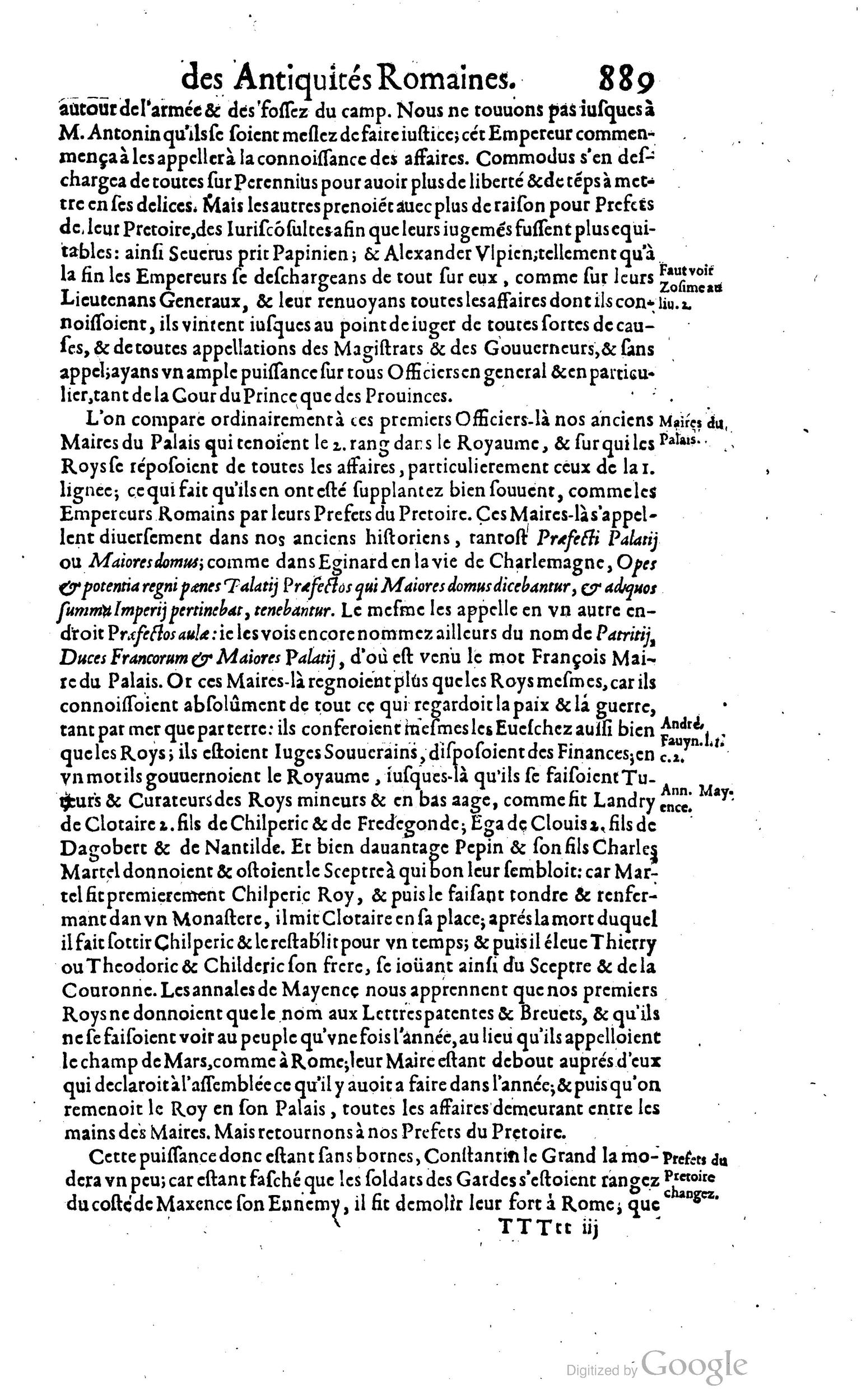 1650 - Denis Thierry - Trésor des antiquités romaines - BM Lyon
