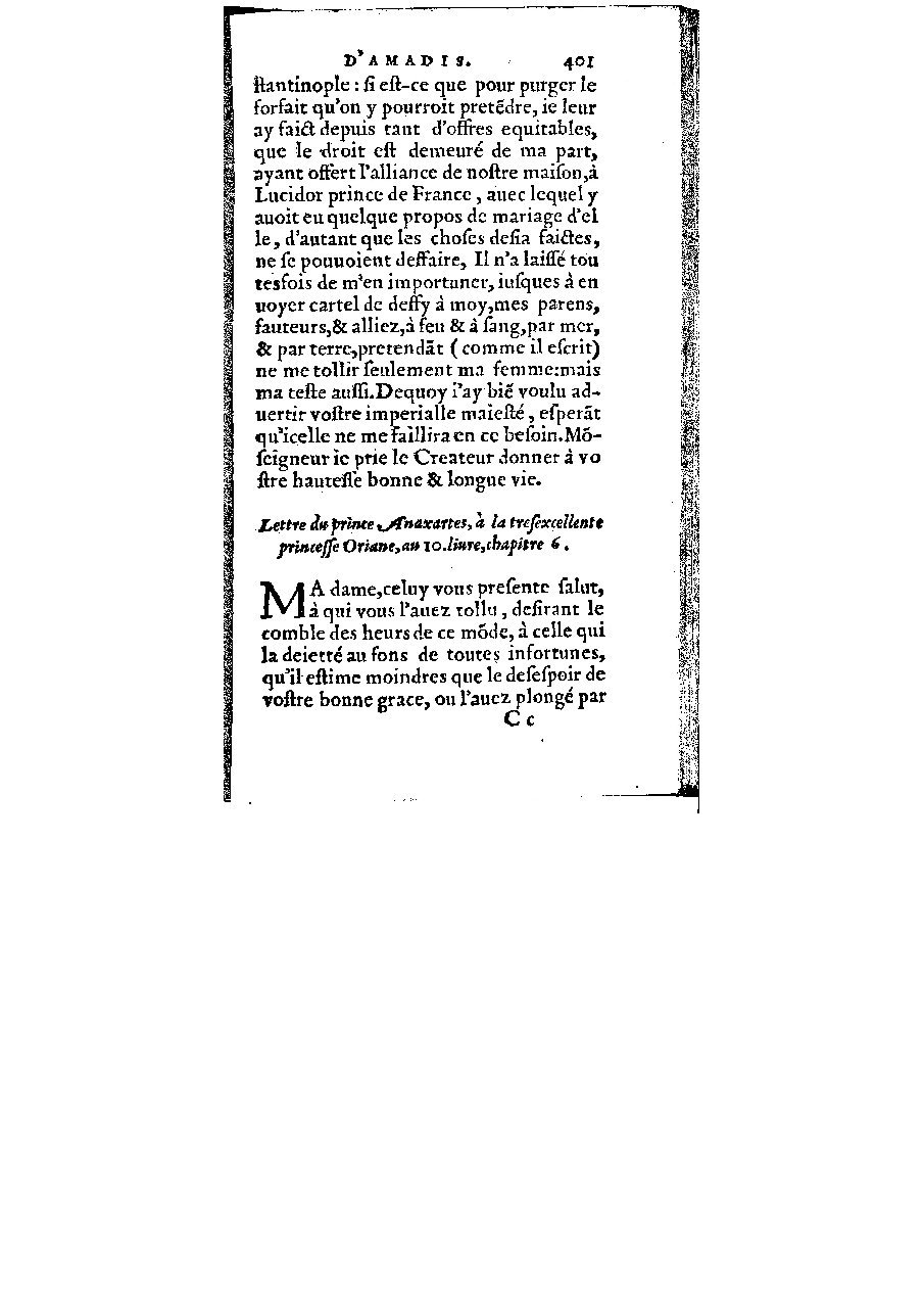 1572 - Veuve Gabriel Cotier - Trésor des Amadis - BM Lyon 1572 - Veuve Gabriel Cotier - Trésor des Amadis - BM Lyon