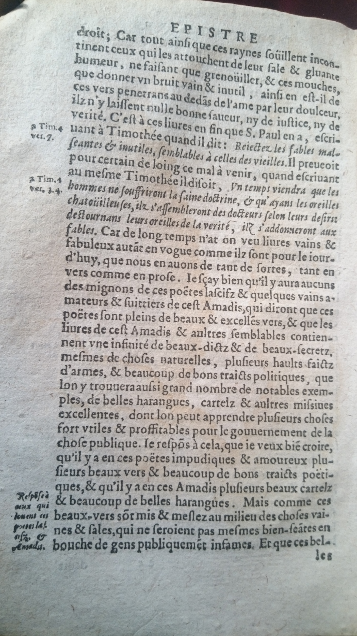 1596 - Jean Bogart - Trésor des faits et dits mémorables des hommes saints et illustres - BM Amiens