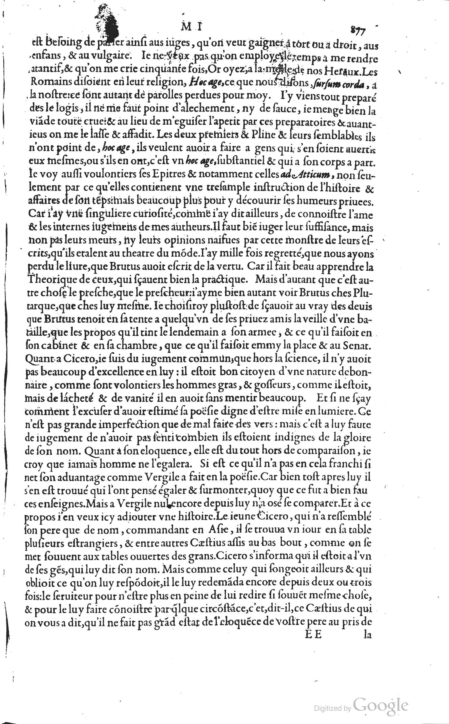 1585 - Barthélemy Honorat - Bibliothèques françaises - BSB Munich