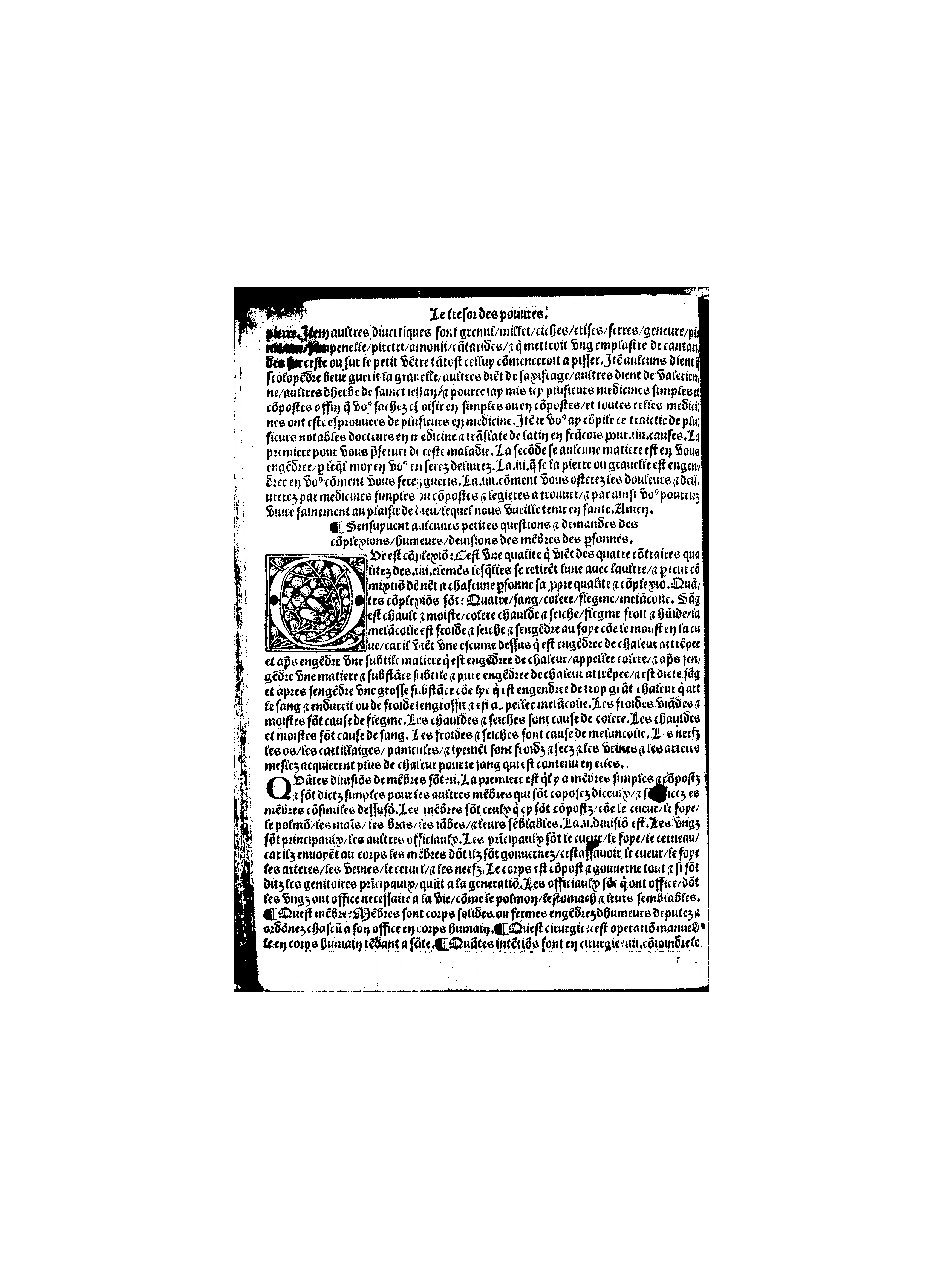 1527 - Claude Nourry - Trésor des pauvres - BnF