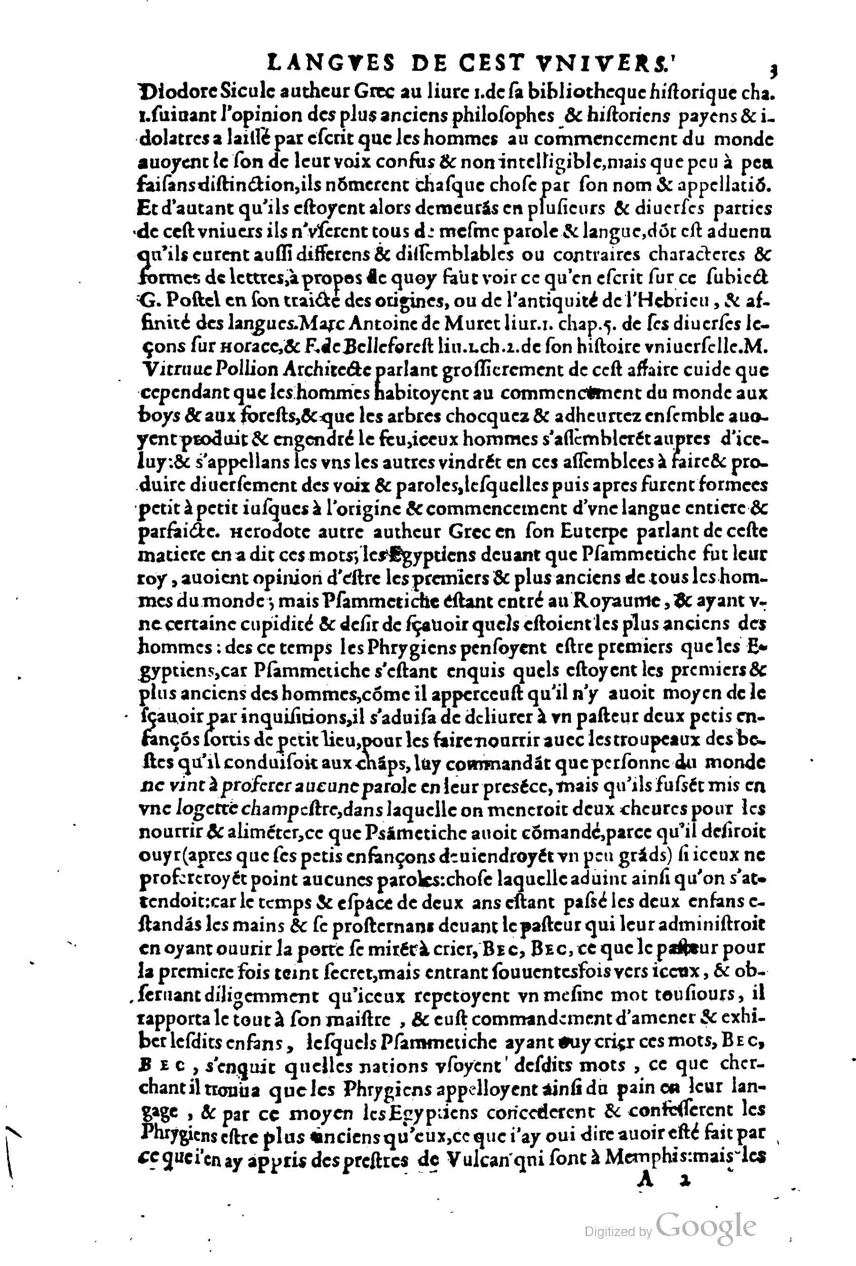1619 - SHC - Trésor de l’histoire des langues de cet univers - BCU Lausanne