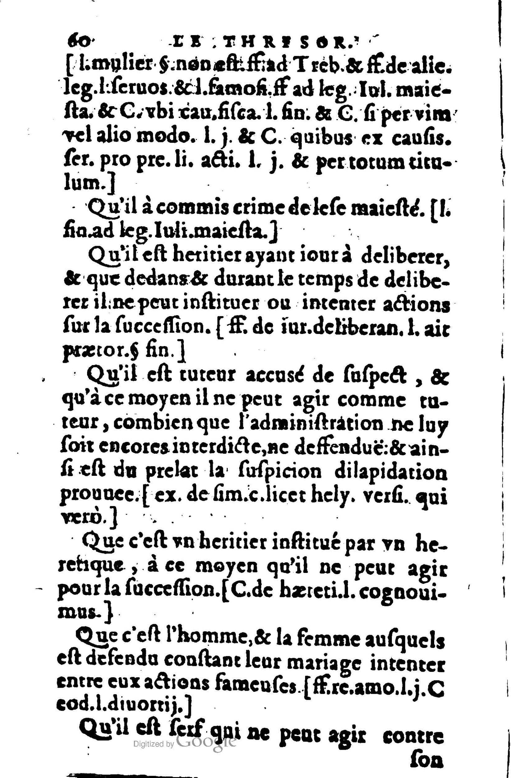 1605 - Pierre Rigaud - Trésor de pratique pour les juges - BM Lyon 1605 - Pierre Rigaud - Trésor de pratique pour les juges - BM Lyon